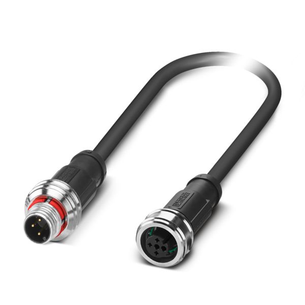 SAC-3P-P12MS/ 0,3-PUR/P12FS SH — Кабелькабель для датчиков и исполнительных устройств