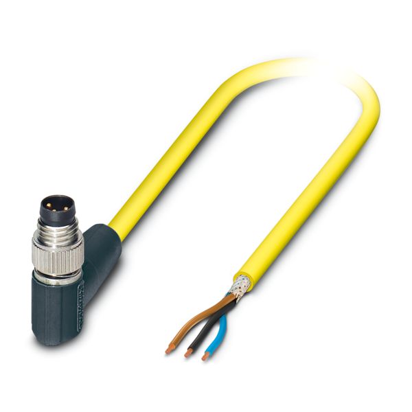 SAC-3P-M8MR/ 2,0-542 SH BK — Кабелькабель для датчиков и исполнительных устройств