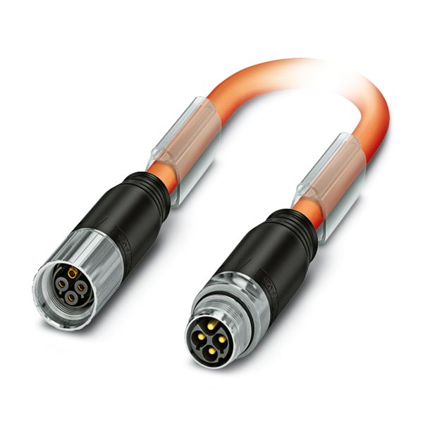 K-3E-M17 M9/2,0-B00/M17 F8X — Штекерный разъем, пластиковая заливка с обеих сторон