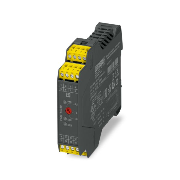 PSR-ME40-4NO-2NC-24DC-SC-SET35 — Реле безопасности