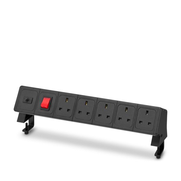AS-WB-F/POWER STRIP 5 230-G — Колодка для рабочего места