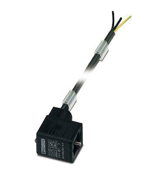 SAC-3P- 1,2-PUR/BI-1L-S 180 — Кабелькабель для датчиков и исполнительных устройств