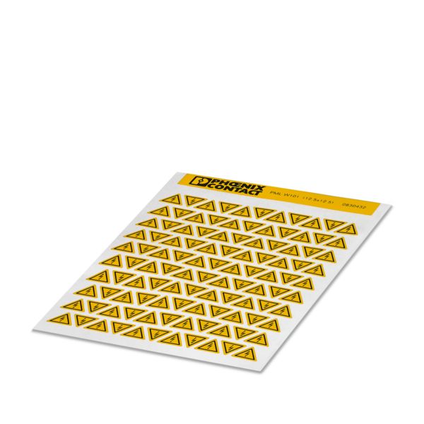 PML-W101 (12,5X12,5) — Предупредительная табличка