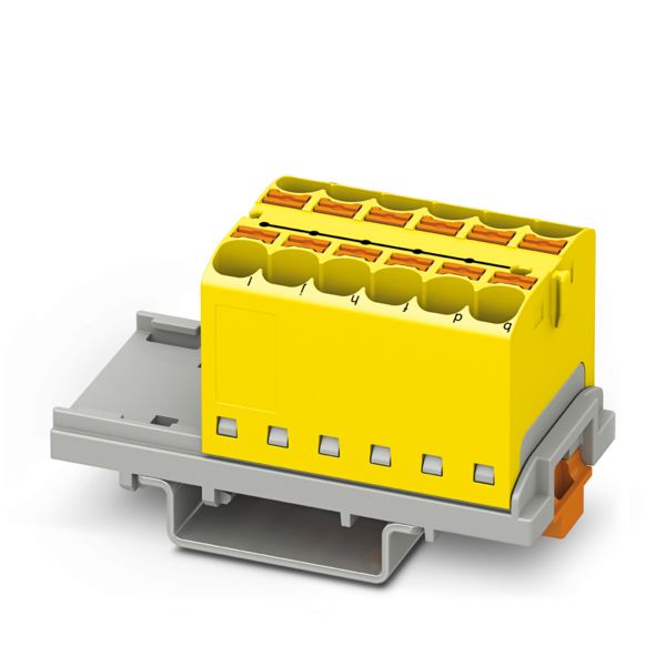 PTFIX 12X4-NS35 YE — Распределительный блок