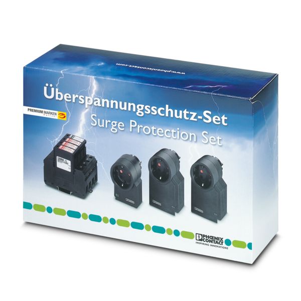 GEB-SET-T1/T2 TAE/TV-SAT — Комплект устройств защиты от перенапряжений