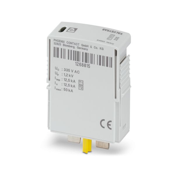 VAL-MS-T1/T2 335 P — Штекерный модуль для защиты от перенапряжений, тип 1/2