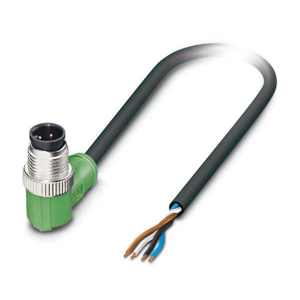 SAC-4P-M12MR/2,0-PVC B-L — Кабелькабель для датчиков и исполнительных устройств
