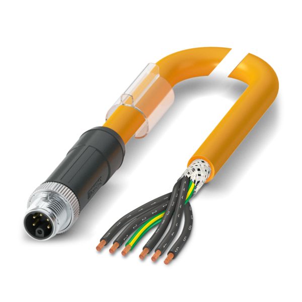 SAC-6P-M12MSM/ 3,0-PUR PE SH — Силовой кабель