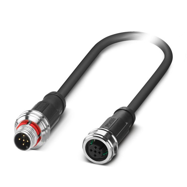 SAC-5P-P12MS/ 3,0-PUR/P12FS SH — Кабелькабель для датчиков и исполнительных устройств