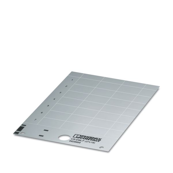 US-EMLP (27X18) SR CUS — Пластиковая табличка