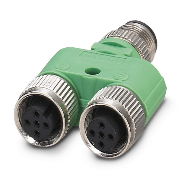SAC-3P-M12Y/2XM12FS PE S21 BK — Y-разветвитель