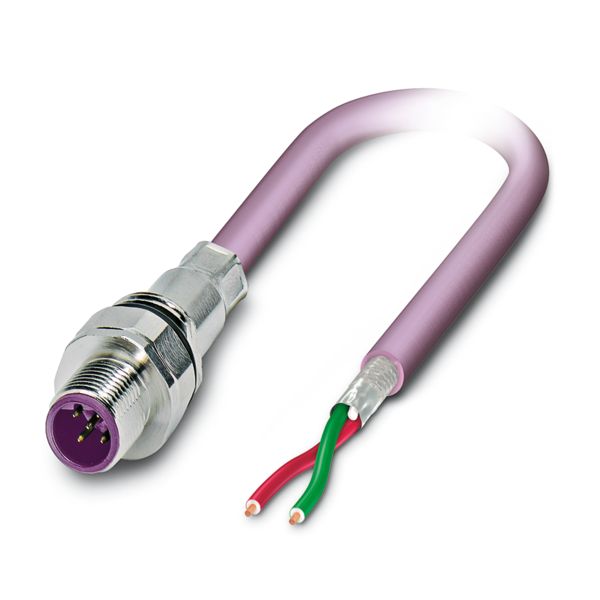 SACCEC-M12MSB-2CON-M16/2,0-910 — Аппаратн. соединитель передняя стенка