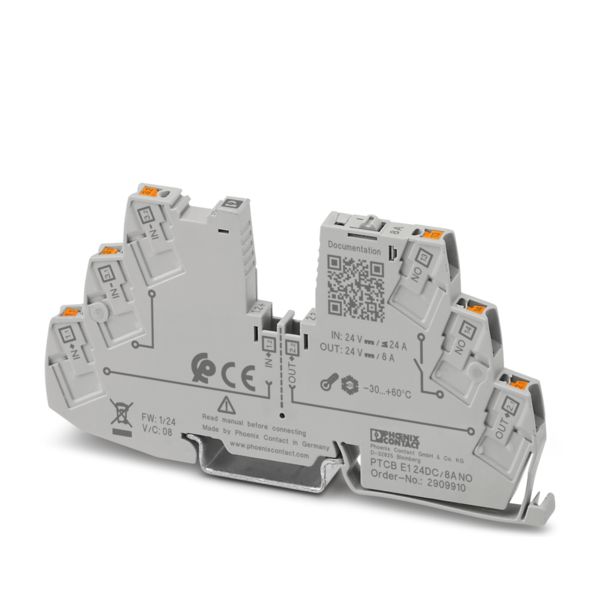 PTCB E1 24DC/8A NO — Электронный защитный выключатель