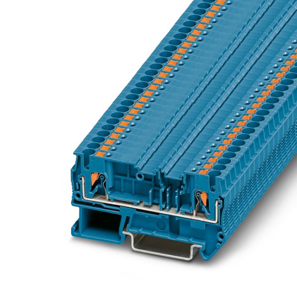 PTC 2,5-TWIN-MTD BU — Проходные клеммы