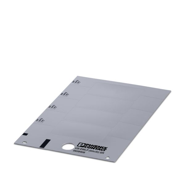 US-EMLP (60X30) SR — Пластиковая табличка