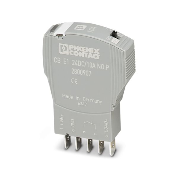 CB E1 24DC/10A NO P — Электронный защитный выключатель