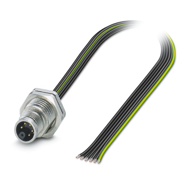 SACC-DSI-M12MSM-5PE-M16XL/0,5X — Аппаратн. соединитель, задняя стенка
