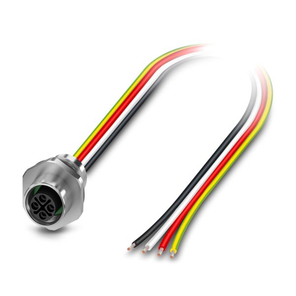 SACC-E-M12FSS-3PE-M16XL/1,0-US — Аппаратн. соединитель передняя стенка