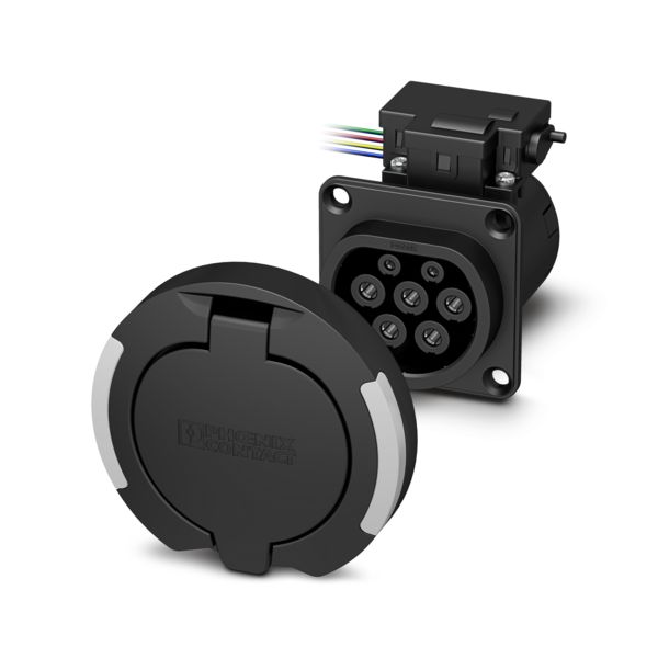 EV-T2M3SO12-4P-R-P-SET — Инфраструктурная зарядная розетка