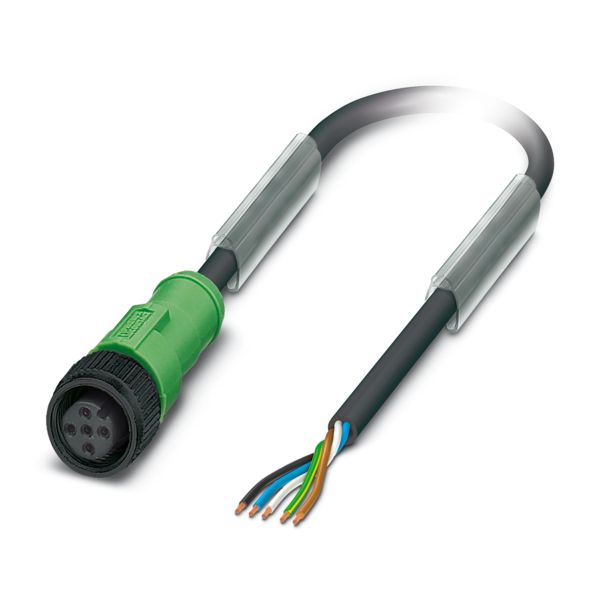 SAC-5P- 0,3-PUR/M12FS P — Кабелькабель для датчиков и исполнительных устройств