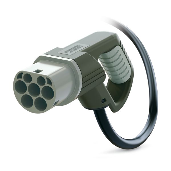 EV-T2M3P-3AC32A-15M6,0ESBK00 — Зарядный кабель AC