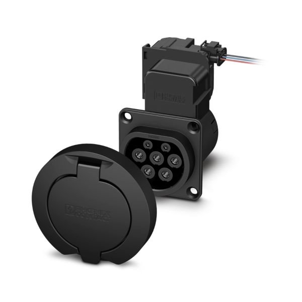 EV-T2M3SO12-3P-R-B-SET — Инфраструктурная зарядная розетка