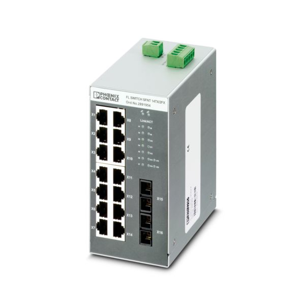 FL SWITCH SFNT 14TX/2FX — Industrial Ethernet Switch