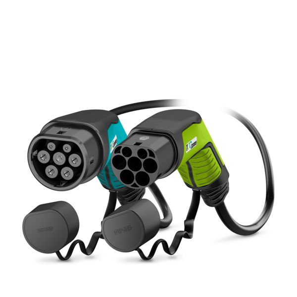 EV-T2G3PC-3AC20A-5,0M-PXC3 — Зарядный кабель AC