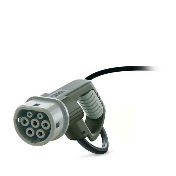 EV-T2M3C-1AC20A-3,0M2,5ESBK00 — Зарядный кабель AC