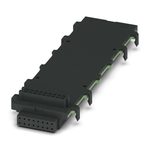 HBUS 107,6-16P-1S BK — Шинный соединитель для установки на монтажную рейку