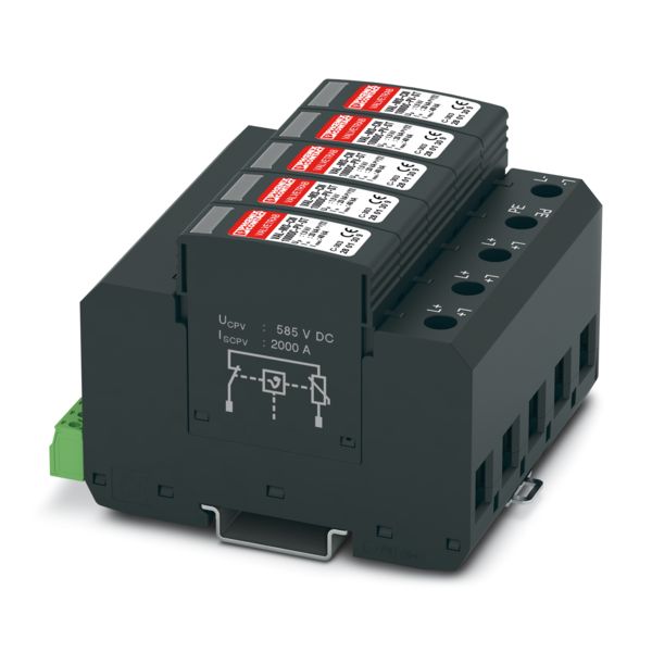 VAL-MS-CN 1000DC-PV/4+V-FM — Устройство защиты от перенапряжений, тип 2