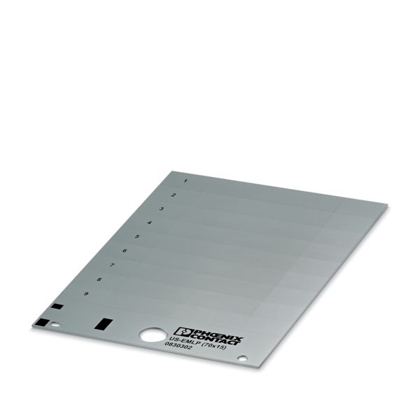 US-EMLP (70X15) SR CUS — Пластиковая табличка