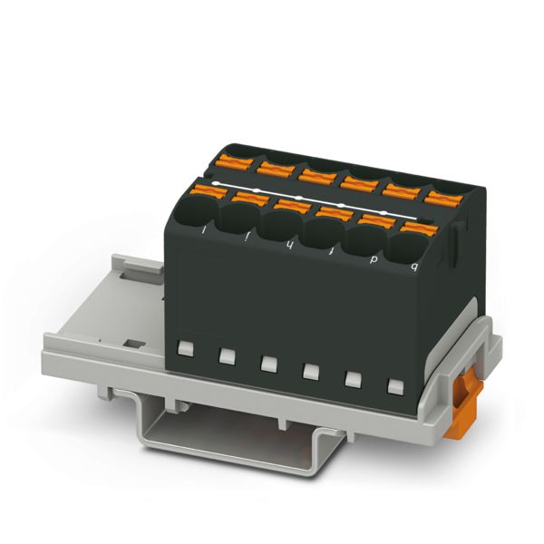 PTFIX 12X4-NS35 BK — Распределительный блок