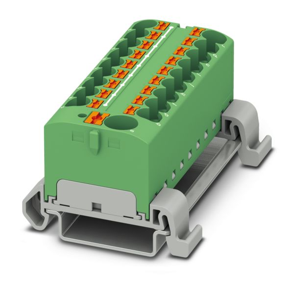 PTFIX 10/18X4-NS35A GN — Распределительный блок