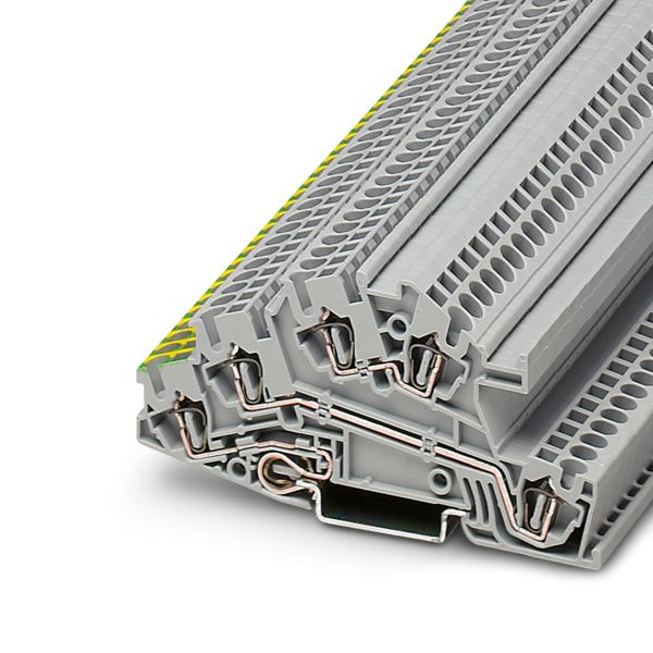 STI 2,5-PE/L/L — Заземляющие клеммы для выполнения проводки в зданиях