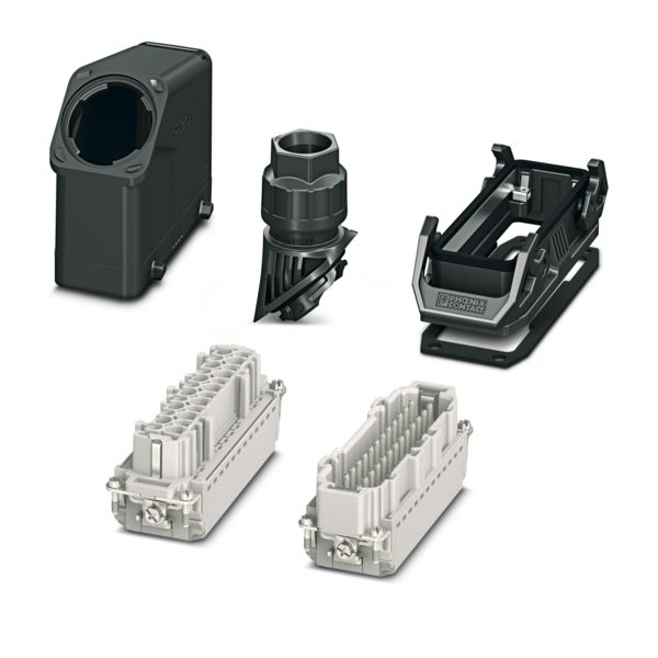 HC-EVO-B24PT-BWD-HH-M32-PLRBK — Комплект вставных соединителей