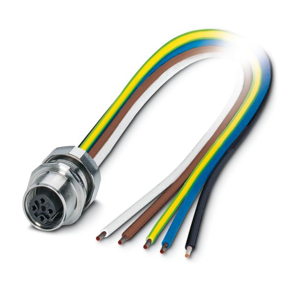 SACC-EC-M12FSB-5CON-PG9/0,5 VA — Аппаратн. соединитель передняя стенка