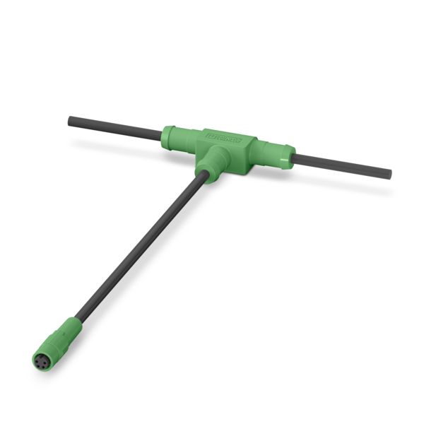 SAC-4P-M12T-8XM8FS-SET — Кабелькабель для датчиков и исполнительных устройств