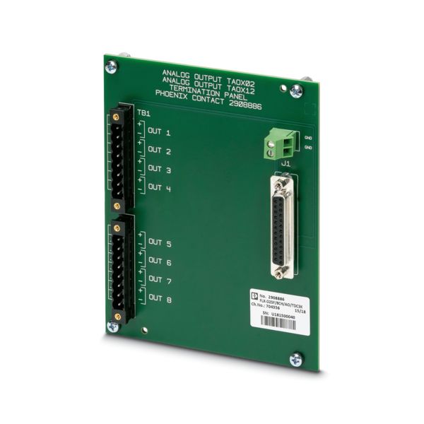 FLX-D25F/8CH/AO/TDC3K — Интерфейсный модуль