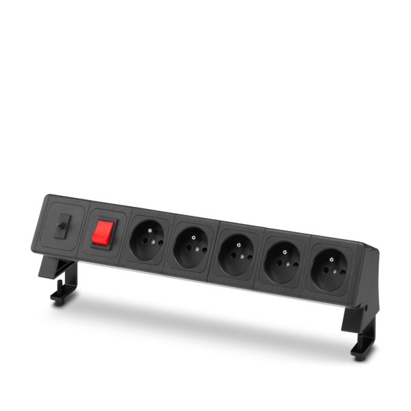 AS-WB-F/POWER STRIP 5 230-E — Колодка для рабочего места