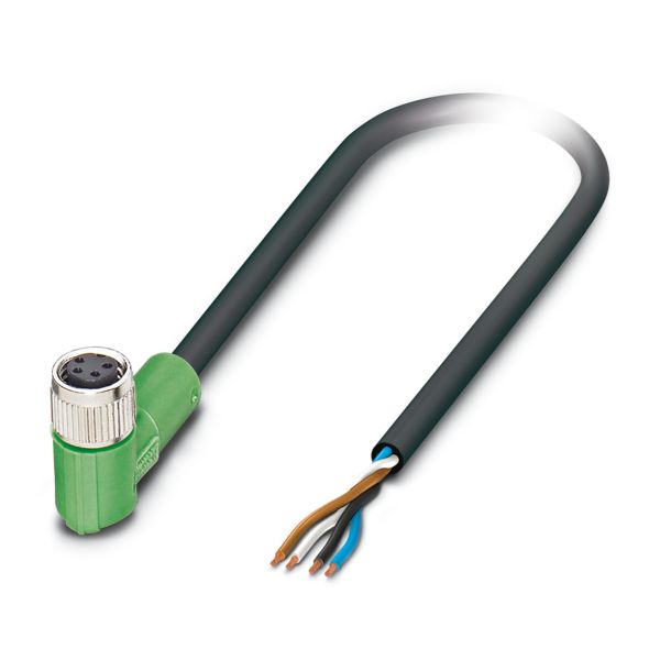 SAC-4P-10,0-PVC/M 8FR B-L — Кабелькабель для датчиков и исполнительных устройств