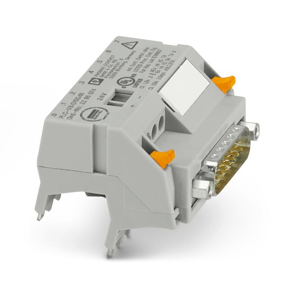 PLC-V8/D15S/IN — Подсоединение к системе