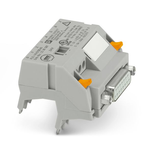 PLC-V8/D15B/IN — Подсоединение к системе