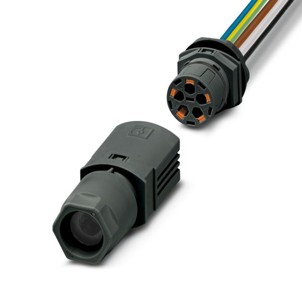 IPD WD 5P2,5 1,0 M25 BK — Проходная деталь