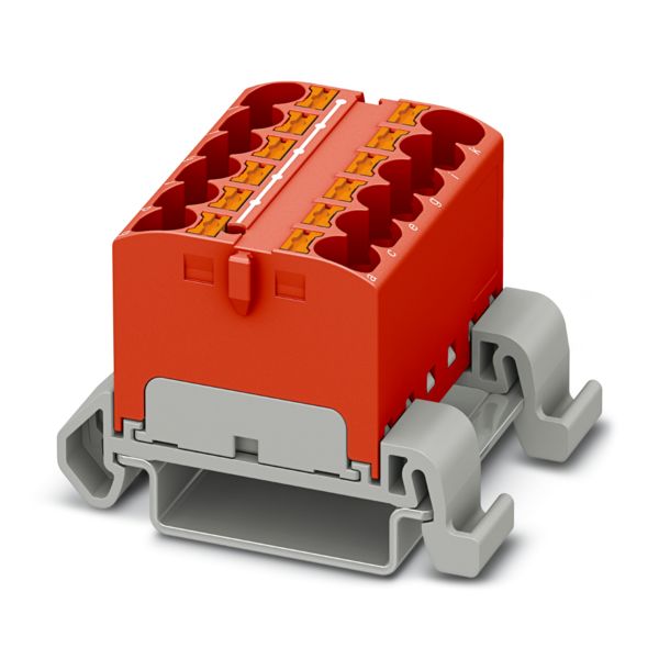 PTFIX 12X4-NS35A RD — Распределительный блок