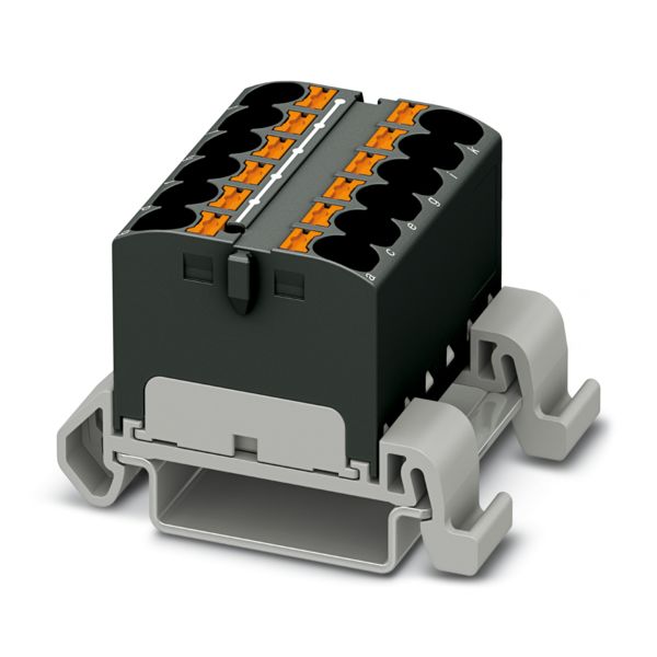 PTFIX 12X4-NS35A BK — Распределительный блок