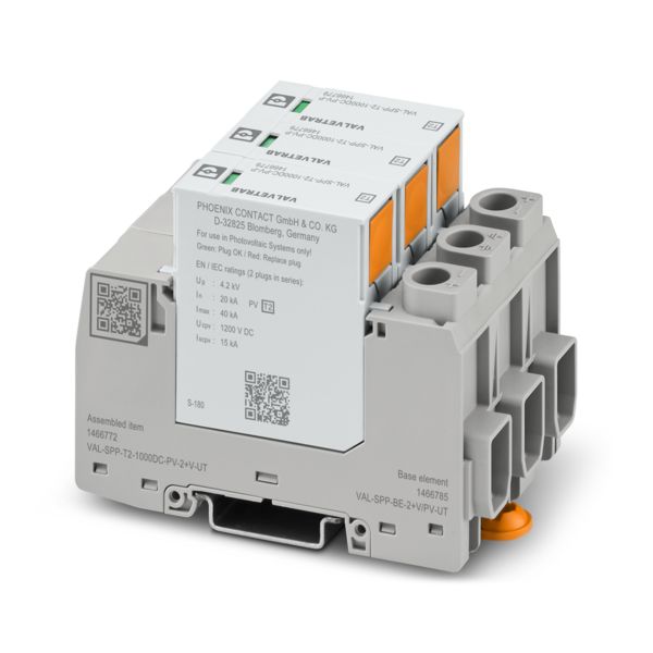 VAL-SPP-T2-1000DC-PV-2+V-UT — Разрядник для защиты от импульсных перенапряжений, тип 2
