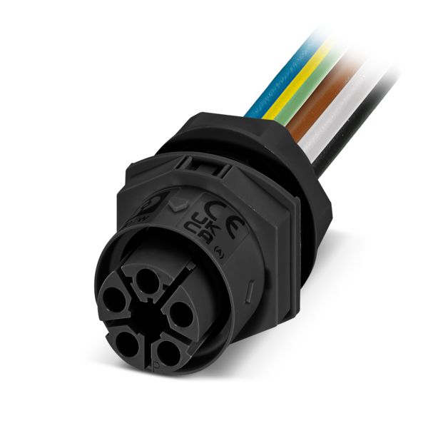 IPD W 5P2,5 F 0,5 M25 BK — Проходная деталь