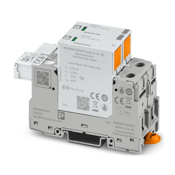 VAL-SPP-T2-275-1+1-UT-R — Разрядник для защиты от импульсных перенапряжений, тип 2