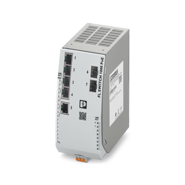FL SWITCH 1100-5POE-2SFP — Industrial Ethernet Switch
